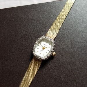 Vintage gruen watch diamonds